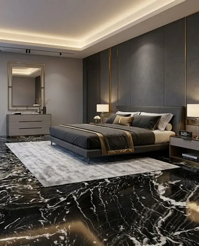 Genuine Marbles premium imported marble showroom in Mumbai featuring Italian marble and
luxury stone slabs